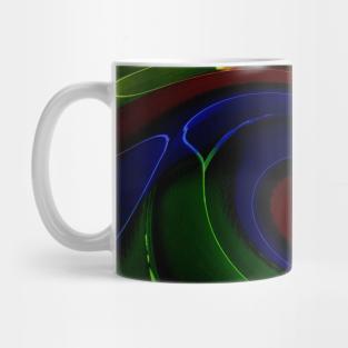 Curve vortex design Mug